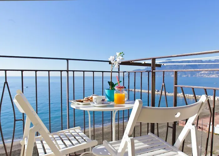 On The Sea-view&kitchen In Bed & Breakfast Salerno